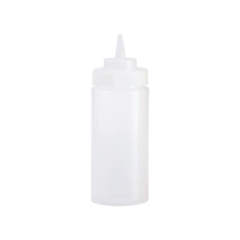 Browne 57801700 16 Oz Wide-Mouth Clear Squeeze Bottles – Pack Of 6 1