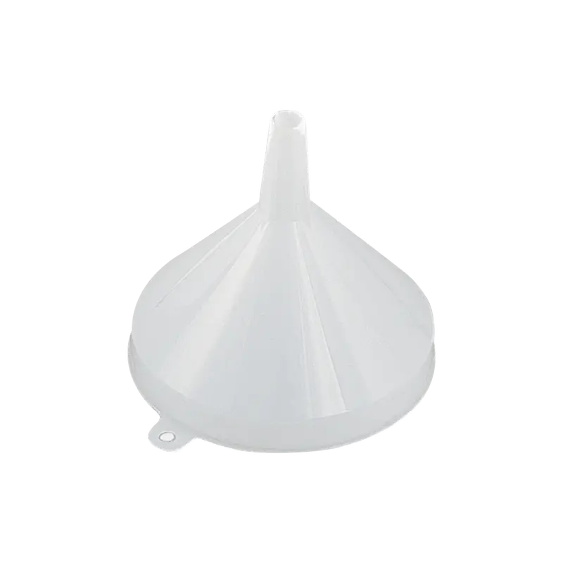 Browne 8 Oz White Plastic Funnel – Lightweight & Durable | Denson Cfe 1
