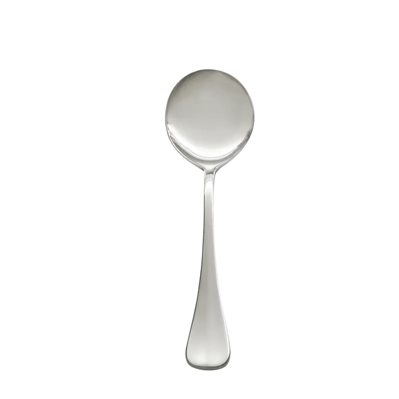 Browne Bistro Round Soup Spoon – 18/0 Stainless Steel, 6.8" (17.3 Cm) | Denson Cfe 1