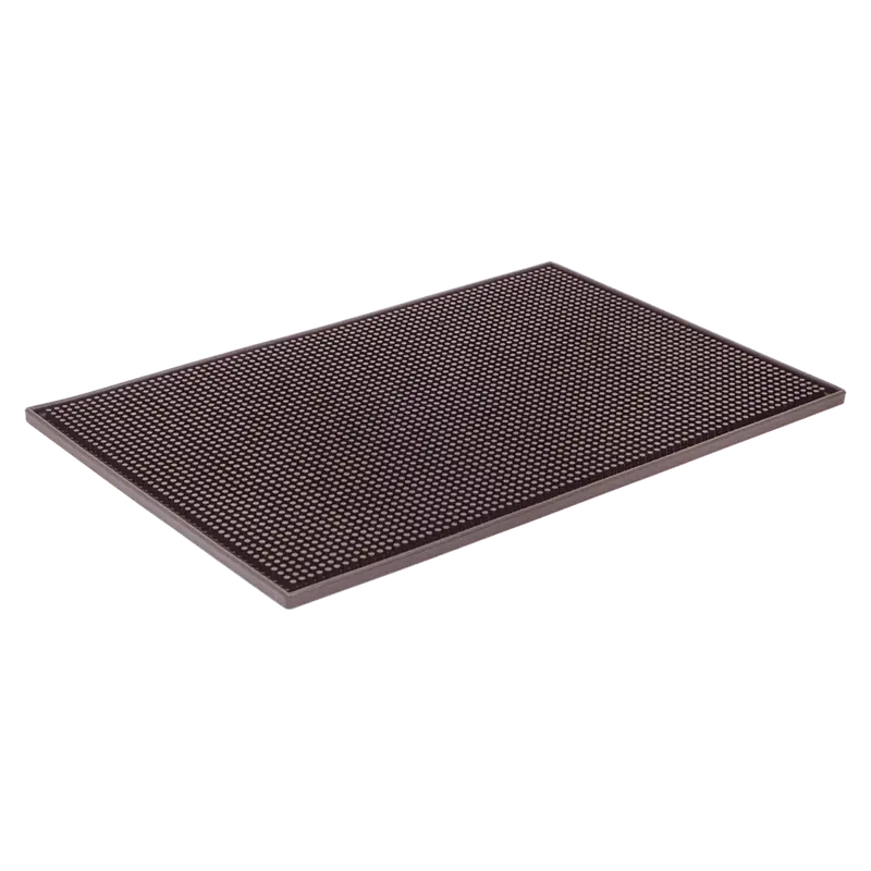 Browne Brown Bar Mat – 18" X 12" (45.7 X 30.5 Cm), Heavy-Duty Rubber | Denson Cfe 1