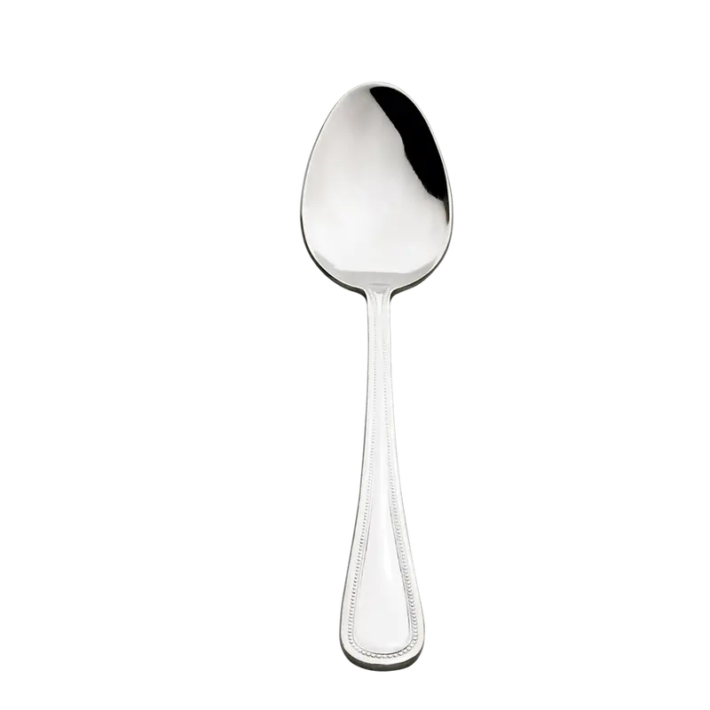 Browne Contour Dessert Spoon – Modern 18/0 Stainless Steel, 7.5" Ergonomic Design, Denson Cfe 1