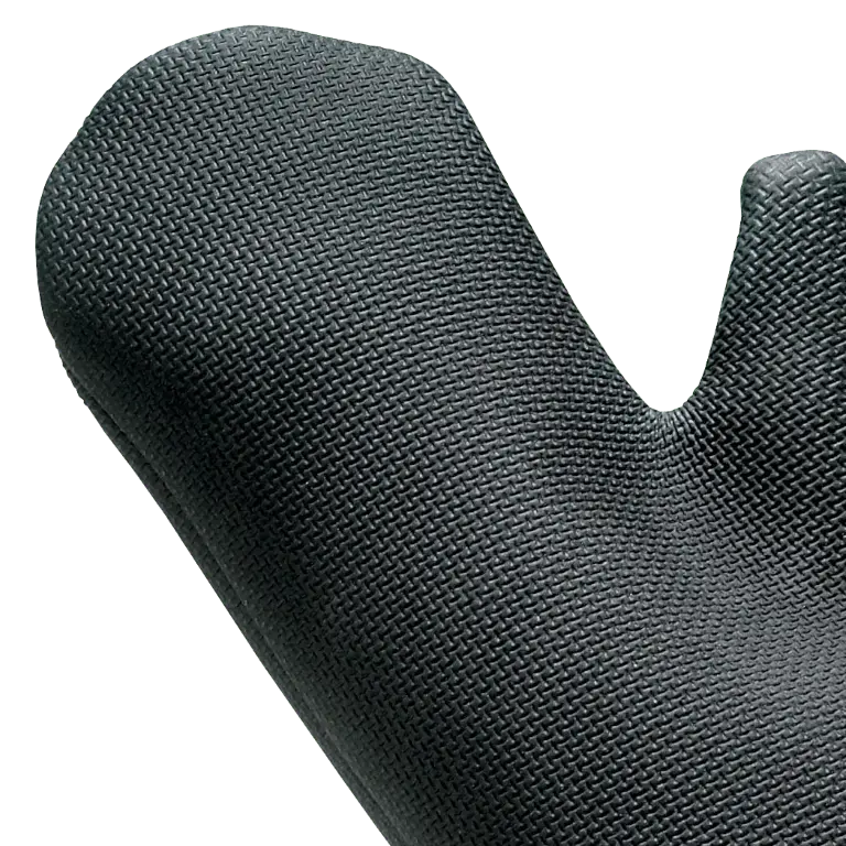 Browne Flxaprene Oven Mitt – Heat-Resistant, 16.375" X 6.75", Black, Flexible & Comfortable | Denson Cfe 1