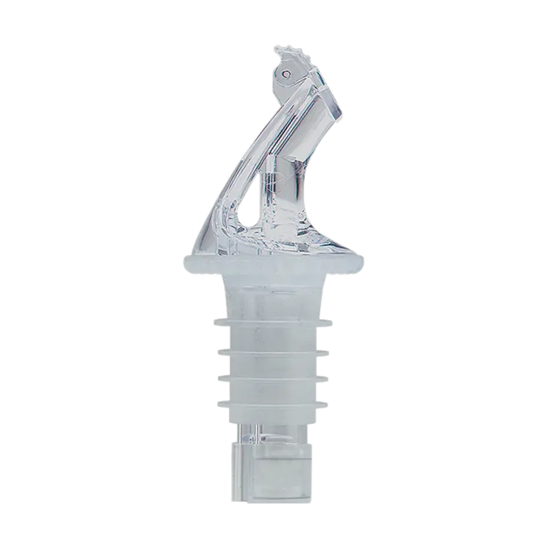 Browne Sure Shot 1 Oz Clear Free-Pour Liquor Dispenser – Pack Of 12 1