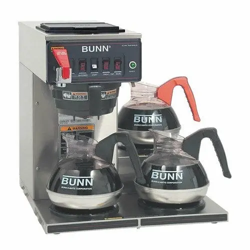 Bunn Cwtf15-3 Automatic Medium-Capacity Decanter Coffee Maker — 3.9 Gal/Hr Output, 120V | Model 12950.0213 1