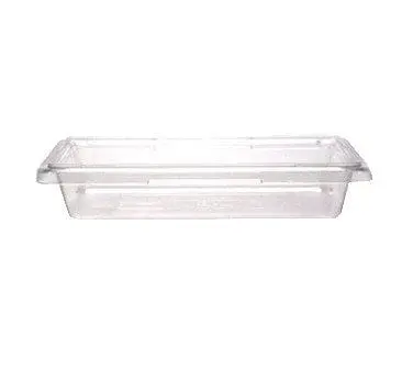 Cambro 12183Cw135 Camwear Rectangular Food Storage Bin – 12" X 18" X 3.5", 1.75-Gallon Capacity 1