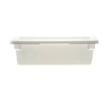 Cambro 12186P148 Half-Size Poly Food Storage Box – 3-Gallon White | Denson Cfe 1