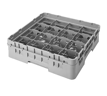 Cambro 16-Compartment Full-Size Glass Rack – 3.625" Height, Includes One Extender | Denson Cfe 1