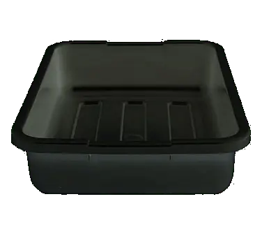 Cambro Cambox Storage Container – 15-5/16"L X 19-15/16"W X 4-15/16"H, Black Hi-Impact Plastic (Denson Cfe) 1