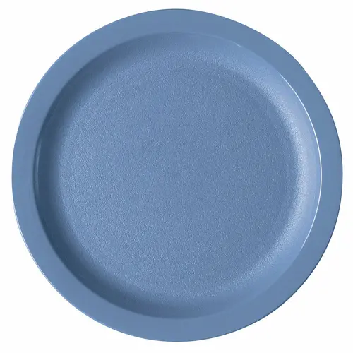 Cambro Camwear Narrow Rim Plate – 7-1/4" Slate Blue Polycarbonate Serving Dish | Denson Cfe 1