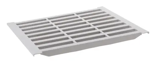 Cambro Cs2411V480 Speckled Gray Polymer Louvered Shelf – 24" × 11" For Camshelving Systems 1