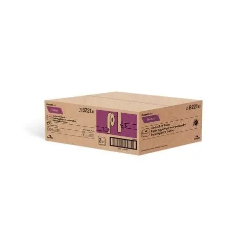 Cascades Pro B221 Jumbo 2-Ply Bathroom Tissue – 3.45" Width × 750 Ft Roll 1