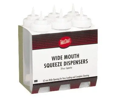 Cash & Carry Wide-Mouth Squeeze Bottle – 16 Oz., Bpa-Free Polyethylene Construction 1