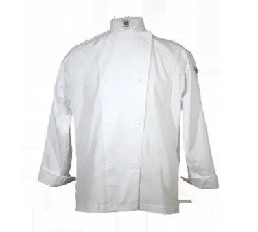 Chef Revival J002-L Traditional Chef Jacket – Large, Poly-Cotton Blend 1