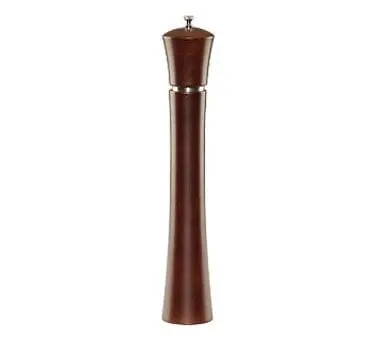 Chef Specialties 17880 Pueblo Mocha Wood Pepper Mill – 17-Inch Tall, Professional-Grade Grinding Mechanism 1
