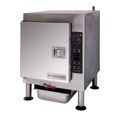 Cleveland 1Scemcs Steamcub Manual Steam Cooker – Energy Star Certified, 5-Pan Capacity, Boilerless Electric Convection Steamer/Rethermalizer, 208V 1-Phase | Denson Cfe 1