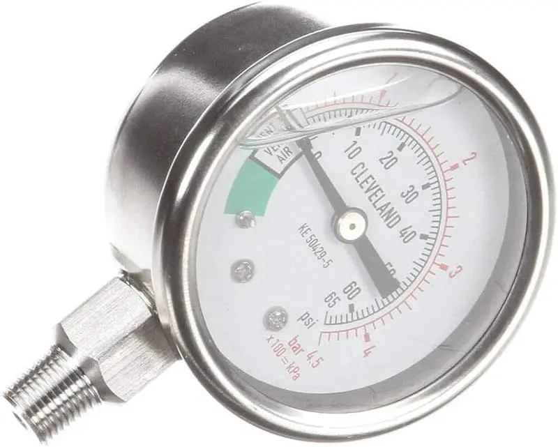 Cleveland Ke50429-5 Bottom-Mount Pressure Gauge – Precision Readout For Equipment 1