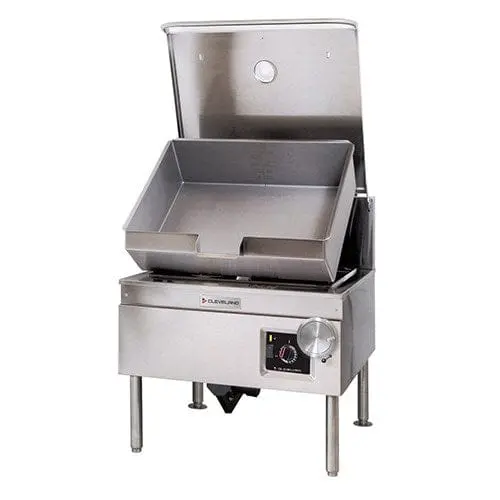 Cleveland Sgl40Tr_Nat 40-Gallon Natural Gas Tilting Skillet With Durapan Construction 1
