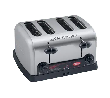 Commercial Pop-Up Toaster With Four 1.25-Inch Self-Centering Slots 1