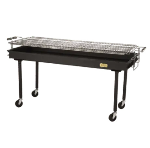Crown Verity Cv-Bm-60 60-Inch Portable Charcoal Grill For Commercial Outdoor Use | Denson Cfe 1