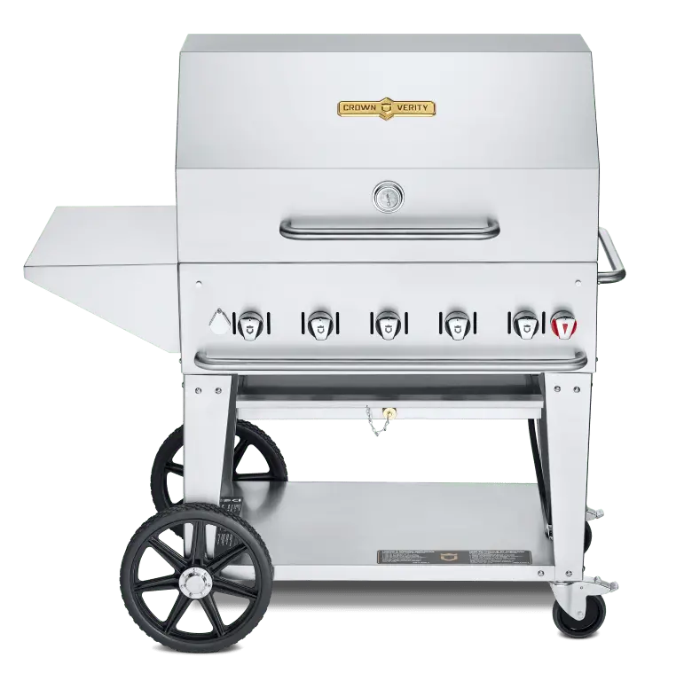 Crown Verity Cv-Mcb-36Pkg 36-Inch Natural Gas Mobile Grill Unit | Denson Cfe 1