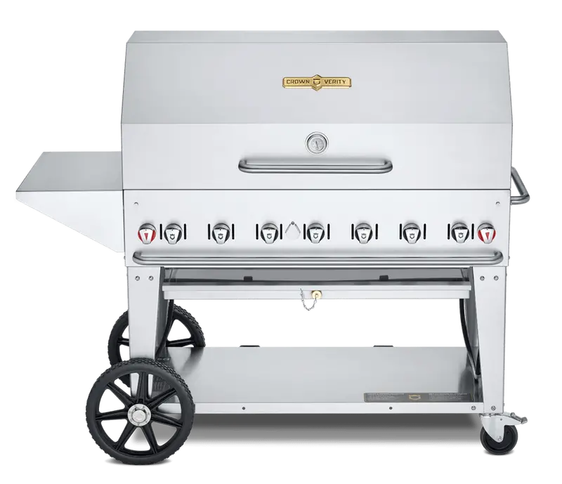Crown Verity Cv-Mcb-48Pkg 48-Inch Natural Gas Mobile Grill System | Denson Cfe 1