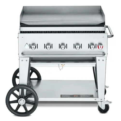 Crown Verity Cv-Mg-36 36-Inch Compact Griddle Cart For Outdoor Kitchens | Denson Cfe 1