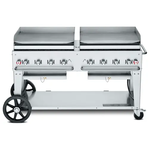 Crown Verity Cv-Mg-60 60-Inch Portable Griddle For Food Service Operations | Denson Cfe 1