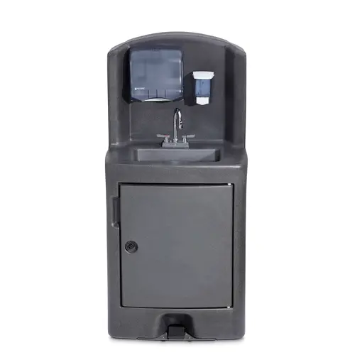 Crown Verity Cv-Phs-5 Portable Touchless Hand Sink – 60-Inch Height, Dual-Temp Bowl 1