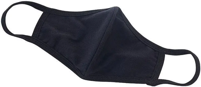Denson Cfe 2-Ply Reusable Cotton Face Mask – Comfort-Fit Design, 7.25" X 5.5" Dimensions 1