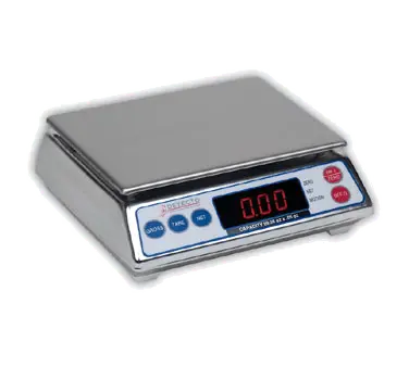 Detecto Ap-10 Top-Loading Digital Scale – 9,995/1000 Lb Capacity, No Warranty (Clearance) 1