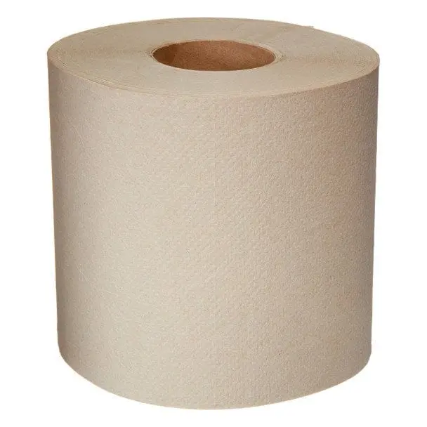 Duraplus Kraft Centre-Pull Paper Towel Roll – 500 Feet, 1-Ply, 6 Rolls Per Case 1