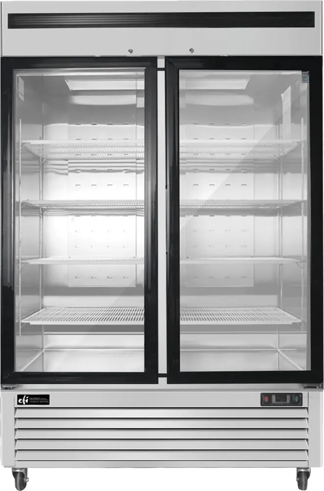 Efi C2-54Gdsvc 54-Inch Two-Door Glass Reach-In Refrigerator 1