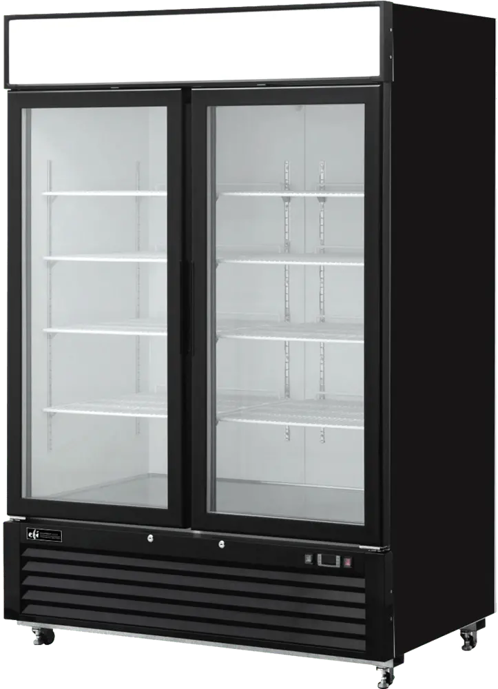 Efi C2-54Gdvc Dual-Swing Glass Door Refrigerated Merchandiser 1