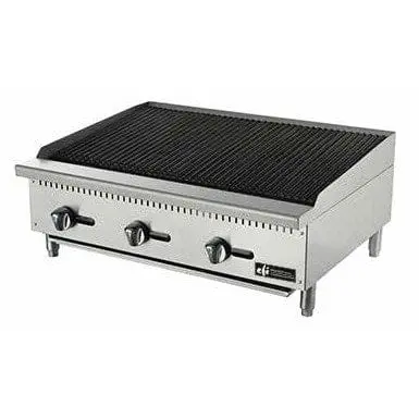 Efi Rctrc-36-N 36-Inch Natural Gas Radiant Charbroiler – Professional-Grade Heat Distribution 1