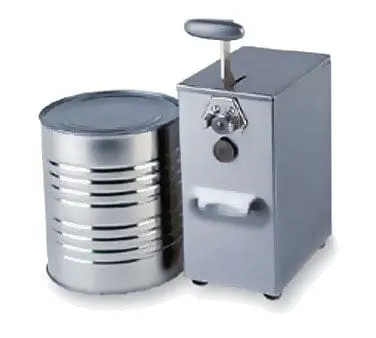 Electric Single-Speed Can Opener – Compact Countertop Design 1