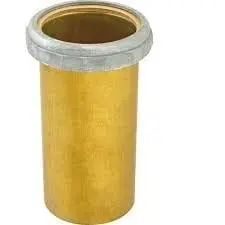 Encore E22-4130 4" Brass Tailpiece Assembly With Gasket And Slip Nut – 2" Npt 1