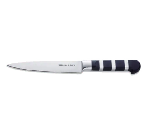 F.Dick 1905 Carving Knife – 6-Inch Black Straight-Edge Blade | Denson Cfe 1