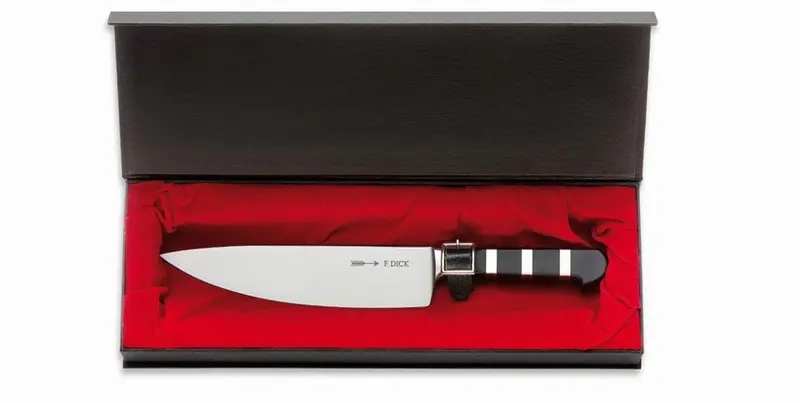 F.Dick 1905 Chef Knife – 8.5-Inch Black Forged Blade | Denson Cfe 1