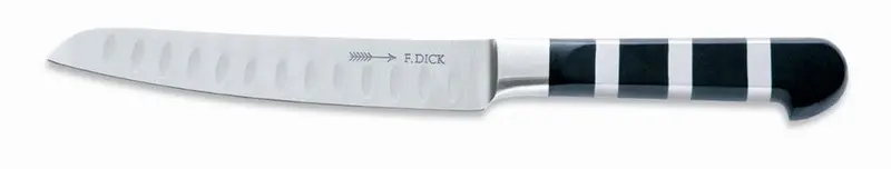 F.Dick 1905 Kullenschliff Utility Knife – 6-Inch Black Hollow-Ground Blade | Denson Cfe 1