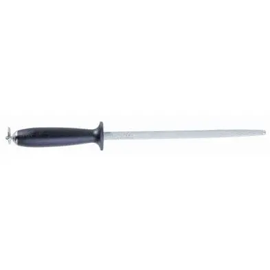F.Dick 7811120 Coarse-Cut Black Sharpening Steel – 8 Inch | Denson Cfe 1