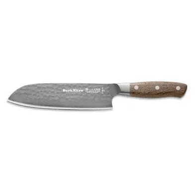 F. Dick 8114218 7" Darknitro Santoku Knife – Oak Grip, Japanese-Inspired Design | Denson Cfe 1