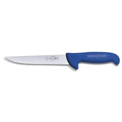 F.Dick 8200621 Ergogrip Straight Sticking Knife – 8.5 Inch, Blue Handle | Denson Cfe 1