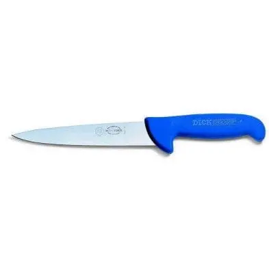 F.Dick 8200715 Ergogrip Curved Sticking Knife – 6 Inch, Blue Handle | Denson Cfe 1