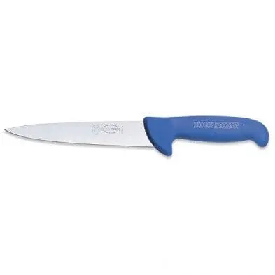 F.Dick 8200721 Ergogrip Curved Sticking Knife – 8.5 Inch, Blue Handle | Denson Cfe 1