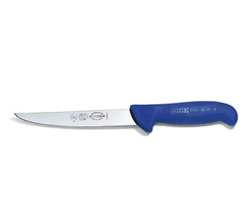 F.Dick 8225918 Ergogrip Wide Boning Knife – 7 Inch, Blue Handle | Denson Cfe 1