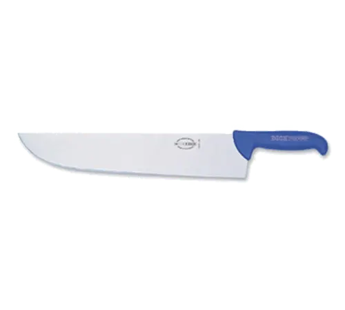 F.Dick Ergogrip Blue Butcher Knife – 13.5" Extended-Length Cutting Blade | Denson Cfe 1
