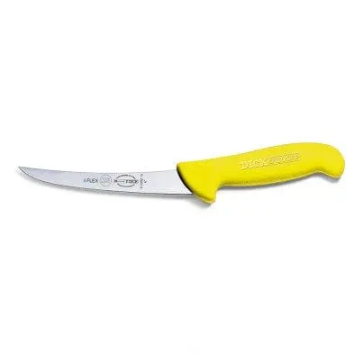F.Dick Ergogrip Curved Semi-Flexible Boning Knife – 5" Yellow Handle | Denson Cfe 1