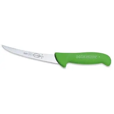 F.Dick Ergogrip Curved Stiff Boning Knife – 6" Green Handle | Denson Cfe 1