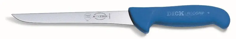 F.Dick Ergogrip Narrow Boning Knife – 7" Blue Handle | Denson Cfe 1