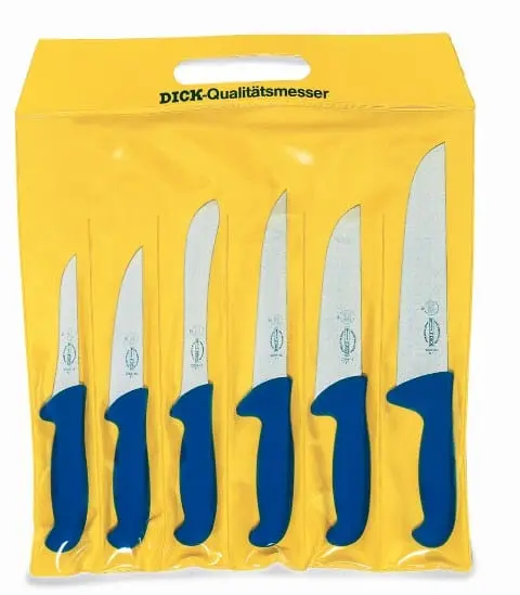 F.Dick Ergogrip Premium 6-Piece Knife Set – Full Butchery & Prep Collection | Denson Cfe 1